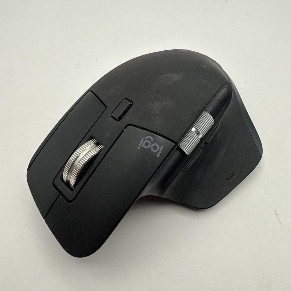 Logitech MX Master 3 for Mac Wireless Bluetooth Optical Mouse Black Scroll Wheel